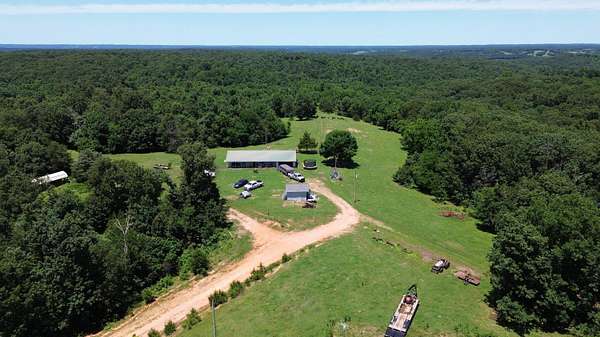 83.2 Acres of Land with Home for Sale in Southwest City, Missouri
