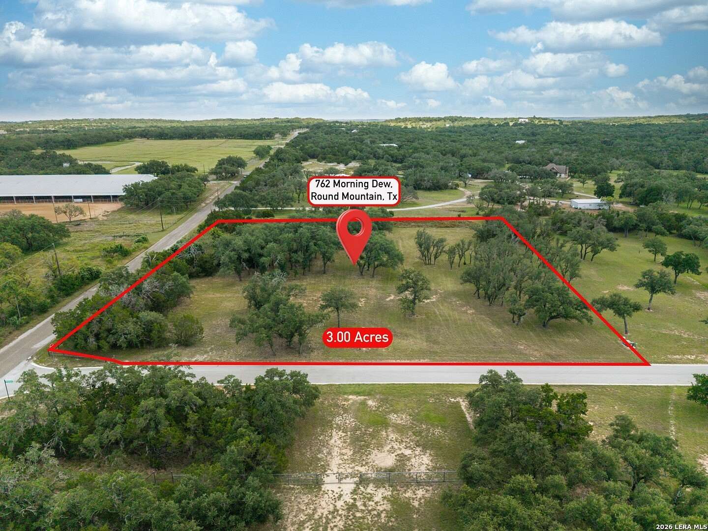 3 Acres of Residential Land for Sale in Round Mountain, Texas