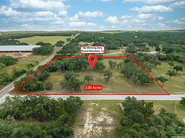 3 Acres of Residential Land for Sale in Round Mountain, Texas