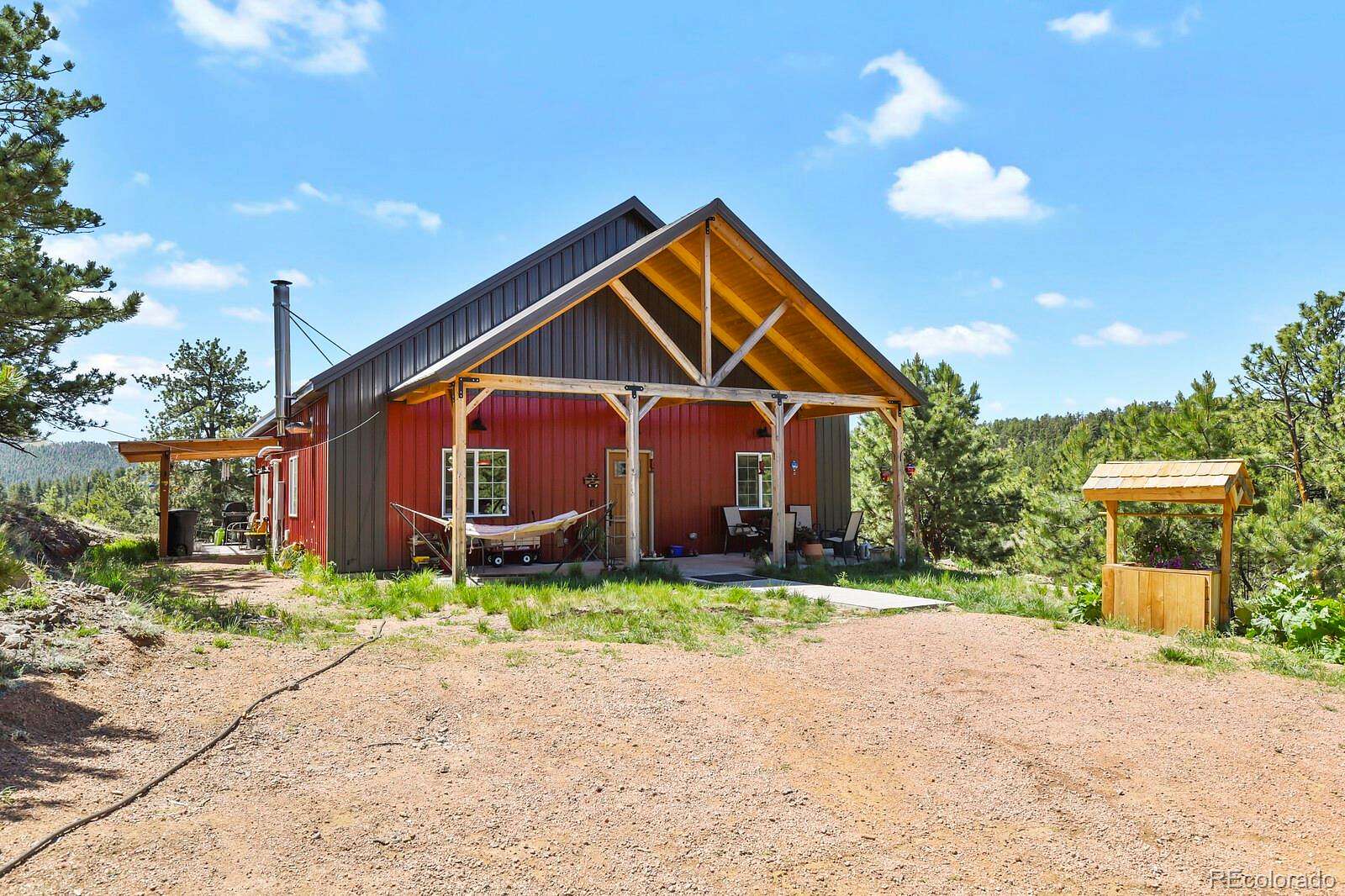 35 Acres of Land with Home for Sale in Guffey, Colorado