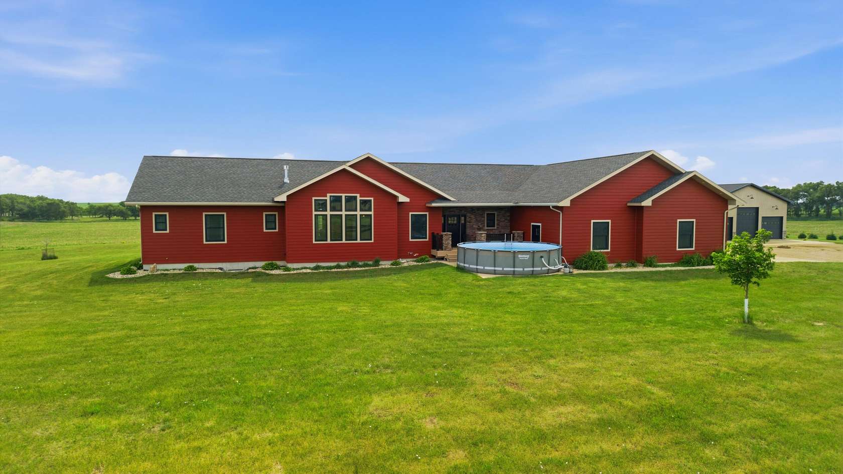 10 Acres of Land with Home for Sale in Redfield, South Dakota