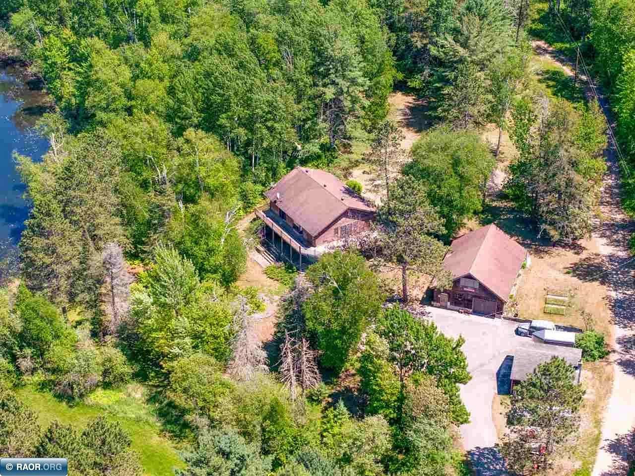 28.6 Acres of Land with Home for Sale in Bigfork, Minnesota