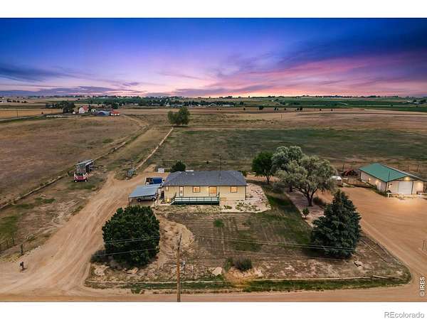 25 Acres of Land with Home for Sale in Eaton, Colorado