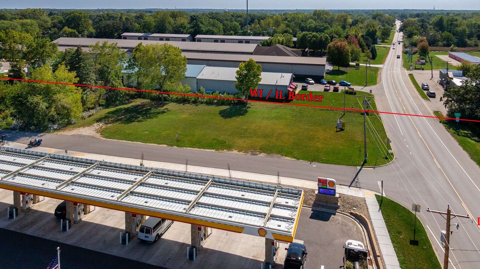 0.56 Acres of Commercial Land for Sale in Trevor, Wisconsin