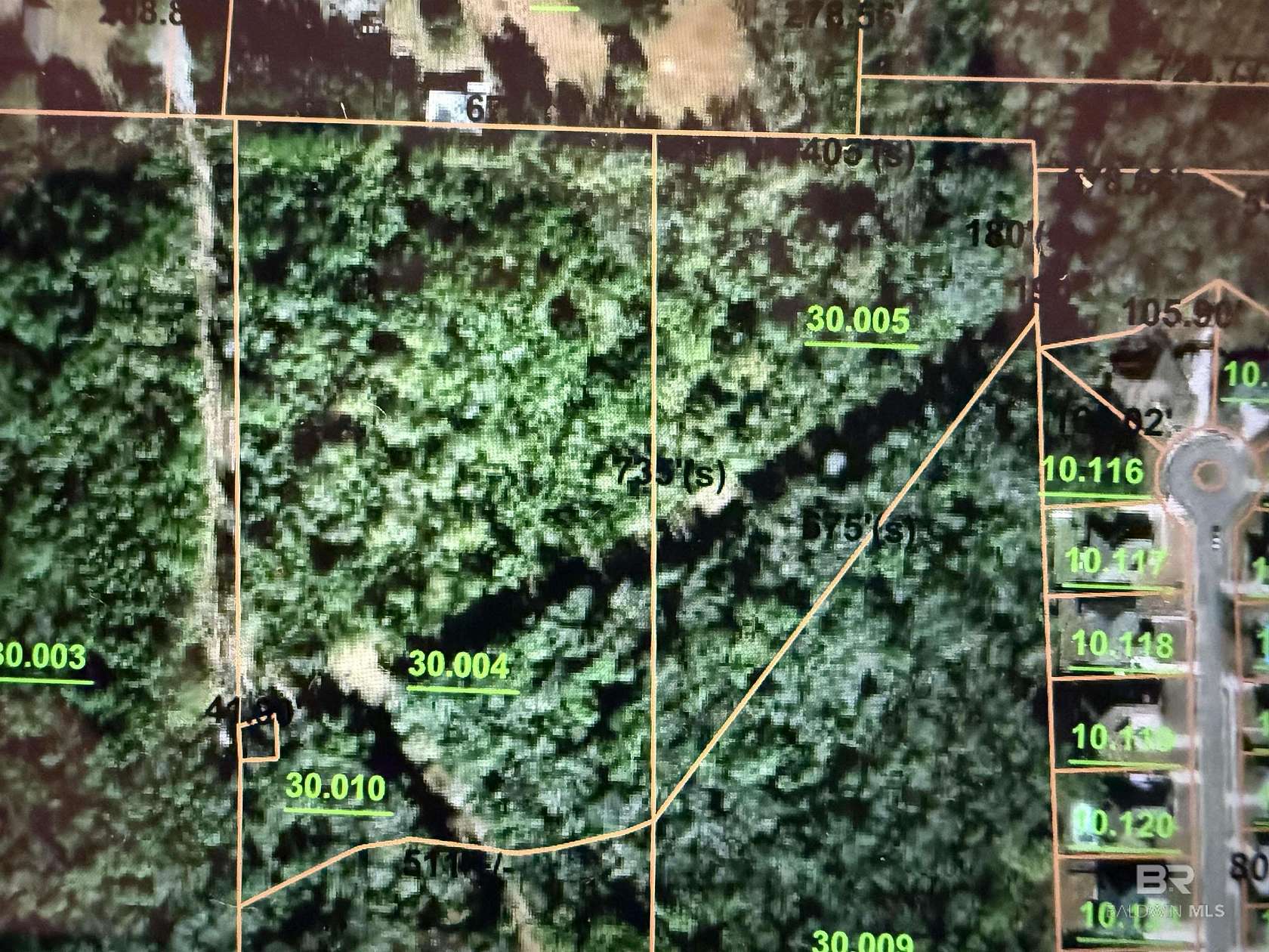 12 Acres of Recreational & Residential Land for Sale in Mobile, Alabama