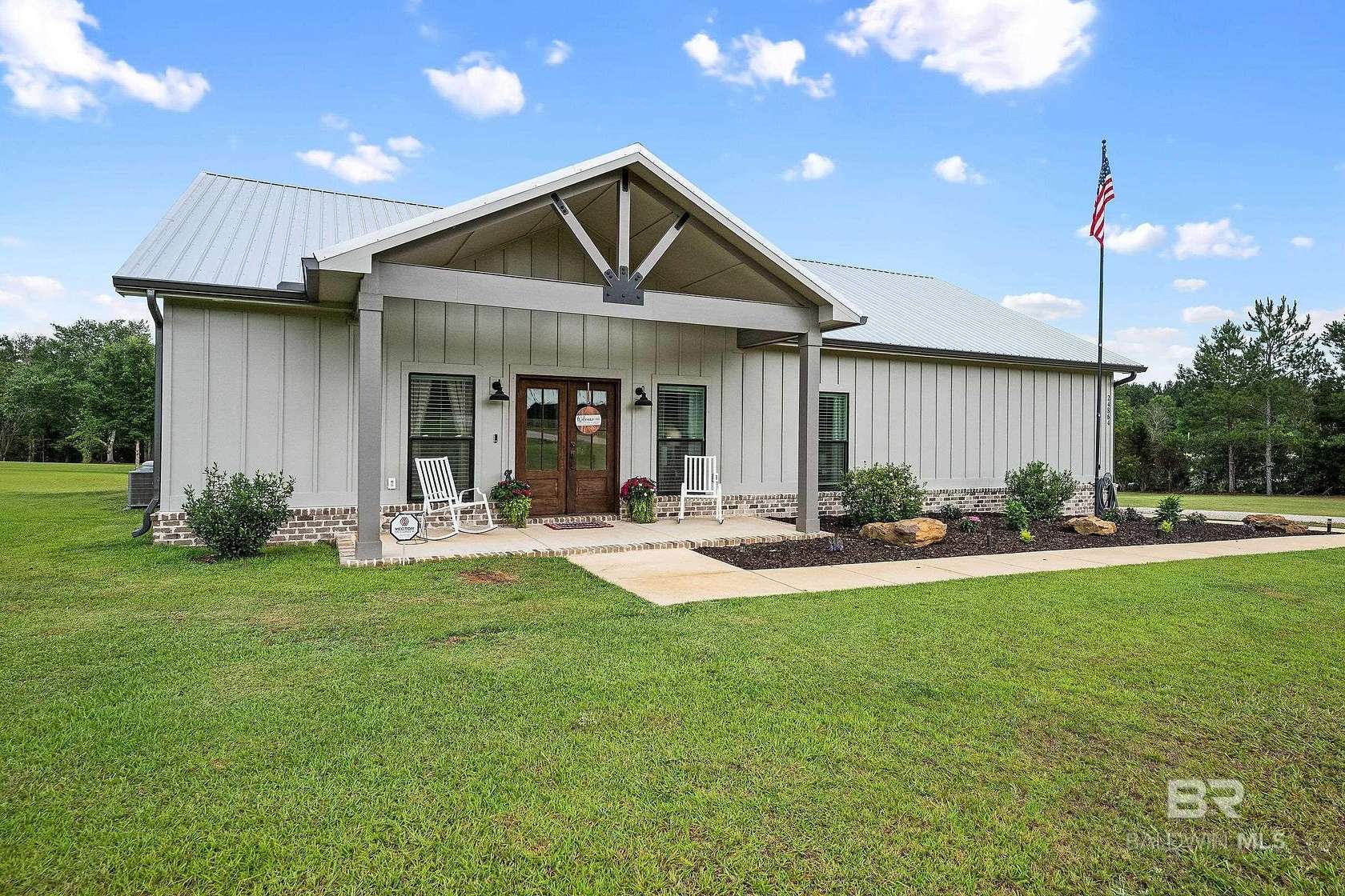 12.2 Acres of Land with Home for Sale in Robertsdale, Alabama