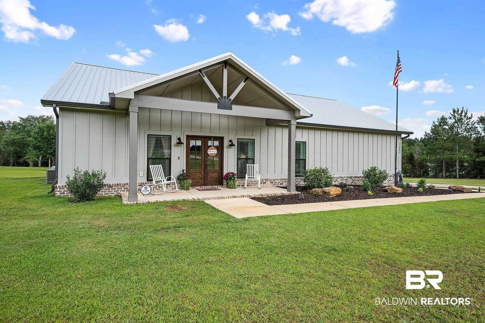 12.2 Acres of Land with Home for Sale in Robertsdale, Alabama