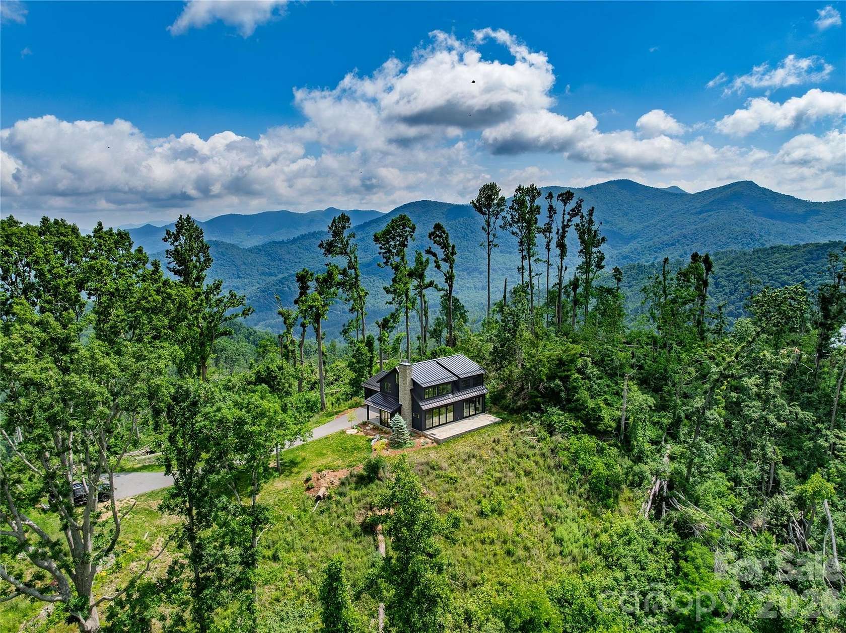 3.65 Acres of Land with Home for Sale in Asheville, North Carolina