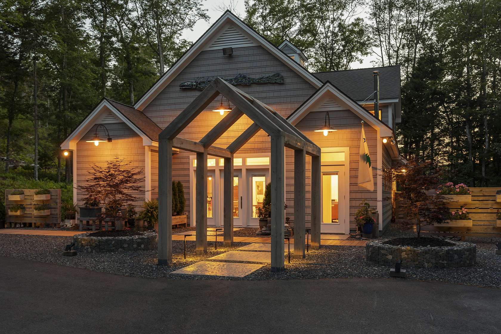 6.75 Acres of Land with Home for Sale in Boothbay, Maine
