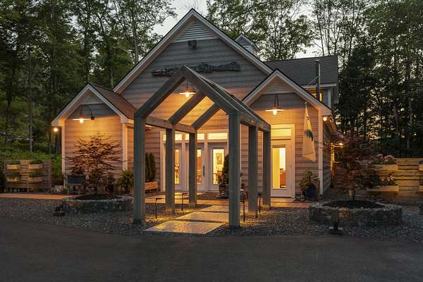 6.75 Acres of Land with Home for Sale in Boothbay, Maine