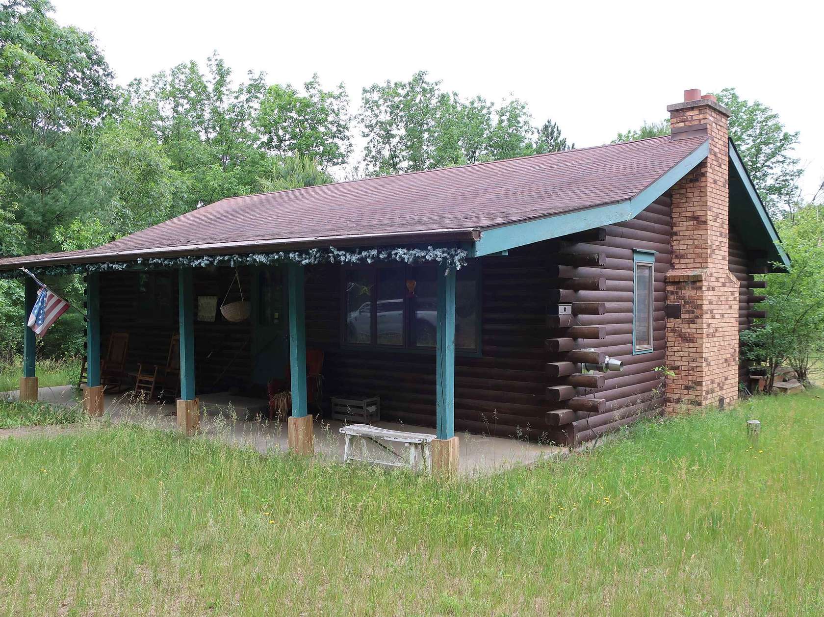 7.4 Acres of Land with Home for Sale in Waupaca, Wisconsin
