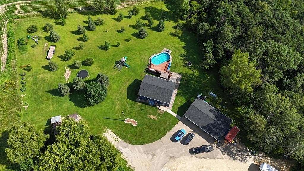 10 Acres of Land with Home for Sale in Belle Creek Township, Minnesota
