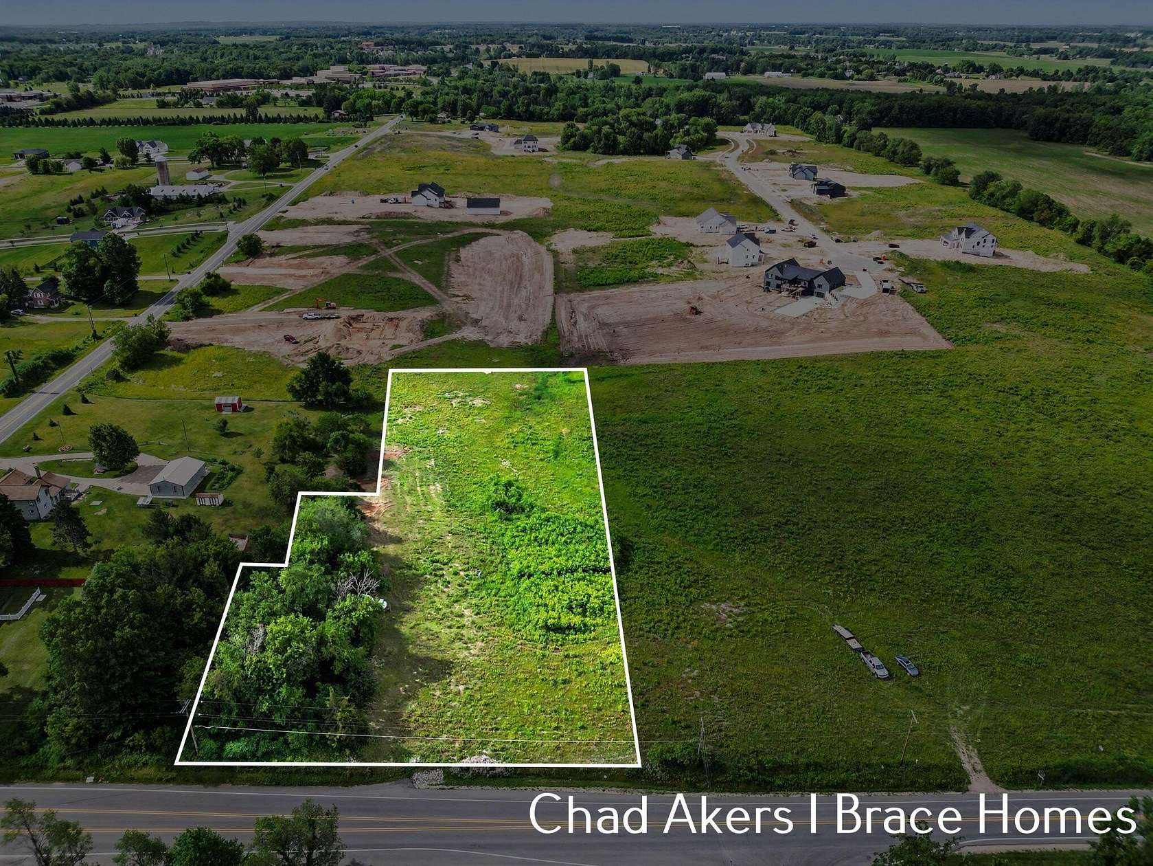 2.2 Acres of Residential Land for Sale in Caledonia, Michigan