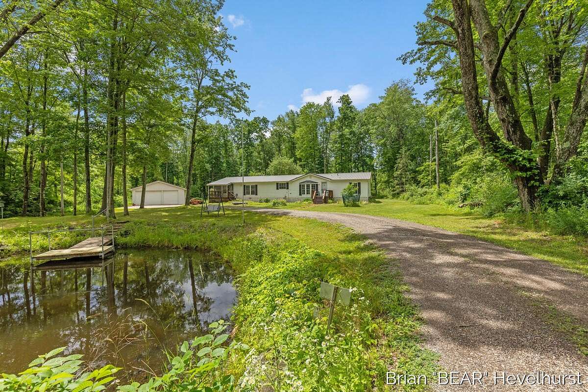 10 Acres of Land with Home for Sale in Middleville, Michigan