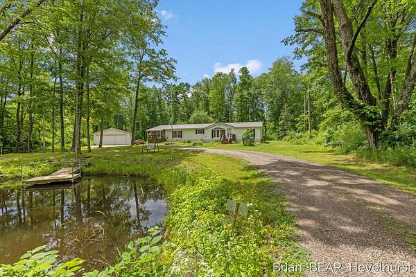 10 Acres of Land with Home for Sale in Middleville, Michigan