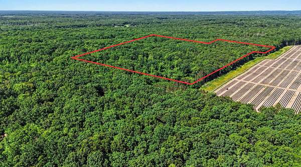 20.2 Acres of Recreational Land for Sale in Hesperia, Michigan