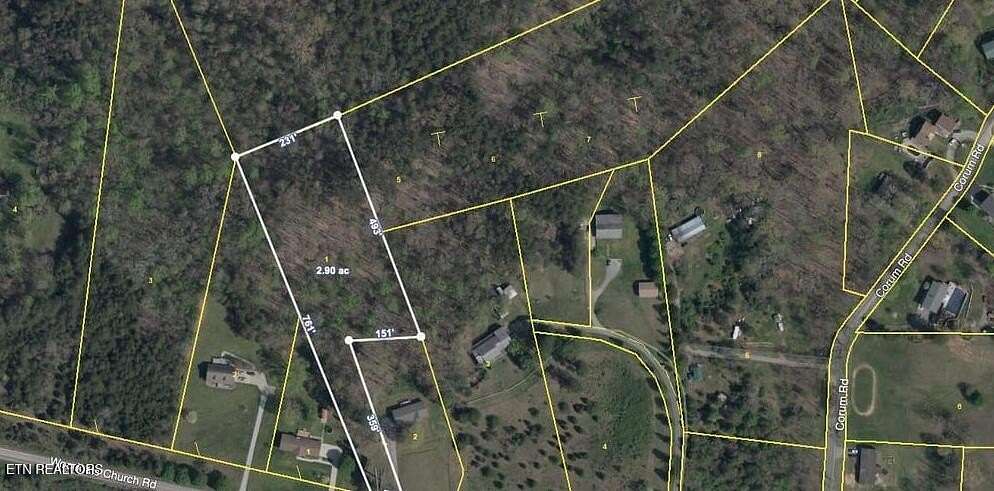 9.6 Acres of Residential Land for Sale in Knoxville, Tennessee
