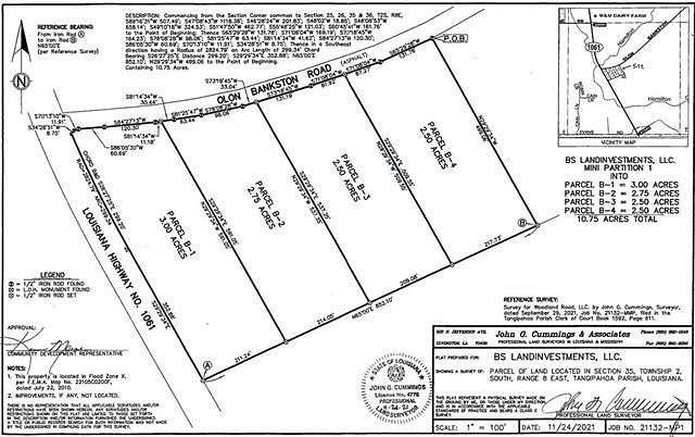 2.75 Acres of Residential Land for Sale in Kentwood, Louisiana