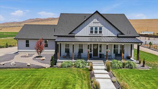 5 Acres of Land with Home for Sale in Bothwell, Utah