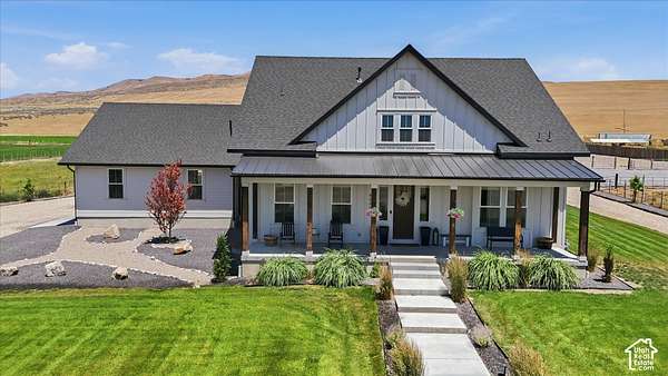 5 Acres of Land with Home for Sale in Bothwell, Utah