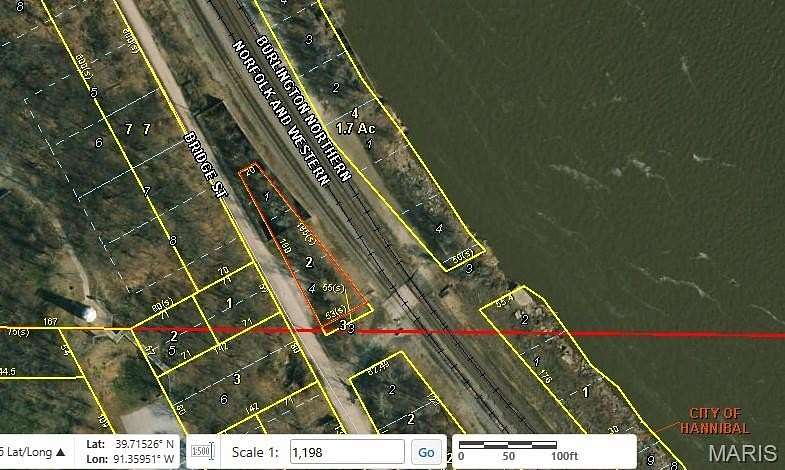 0.15 Acres of Commercial Land for Sale in Hannibal, Missouri