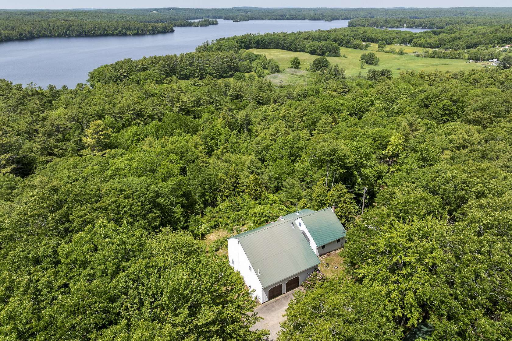10 Acres of Land with Home for Sale in Nobleboro, Maine