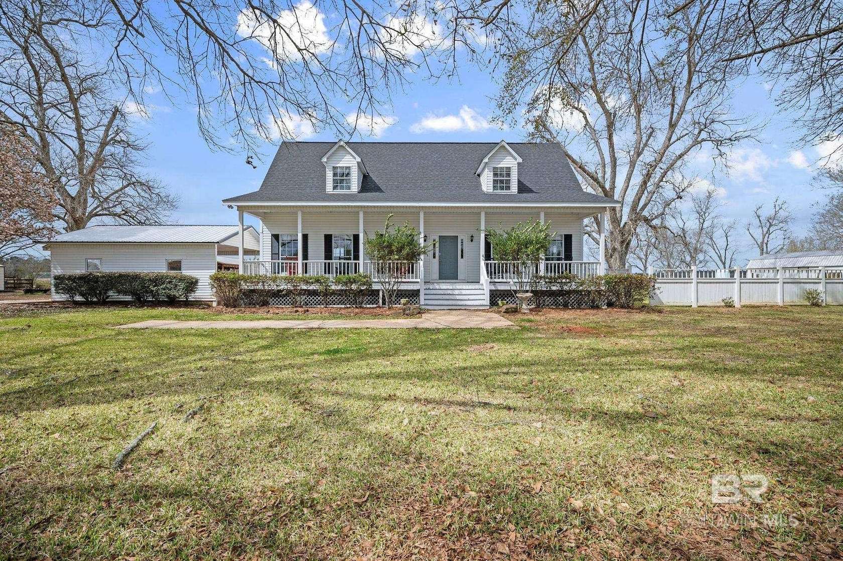 2.5 Acres of Land with Home for Sale in Robertsdale, Alabama
