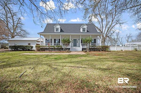 2.5 Acres of Land with Home for Sale in Robertsdale, Alabama
