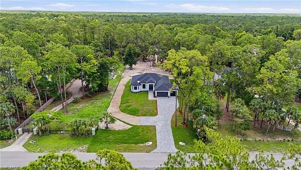 1.64 Acres of Land with Home for Sale in Naples, Florida