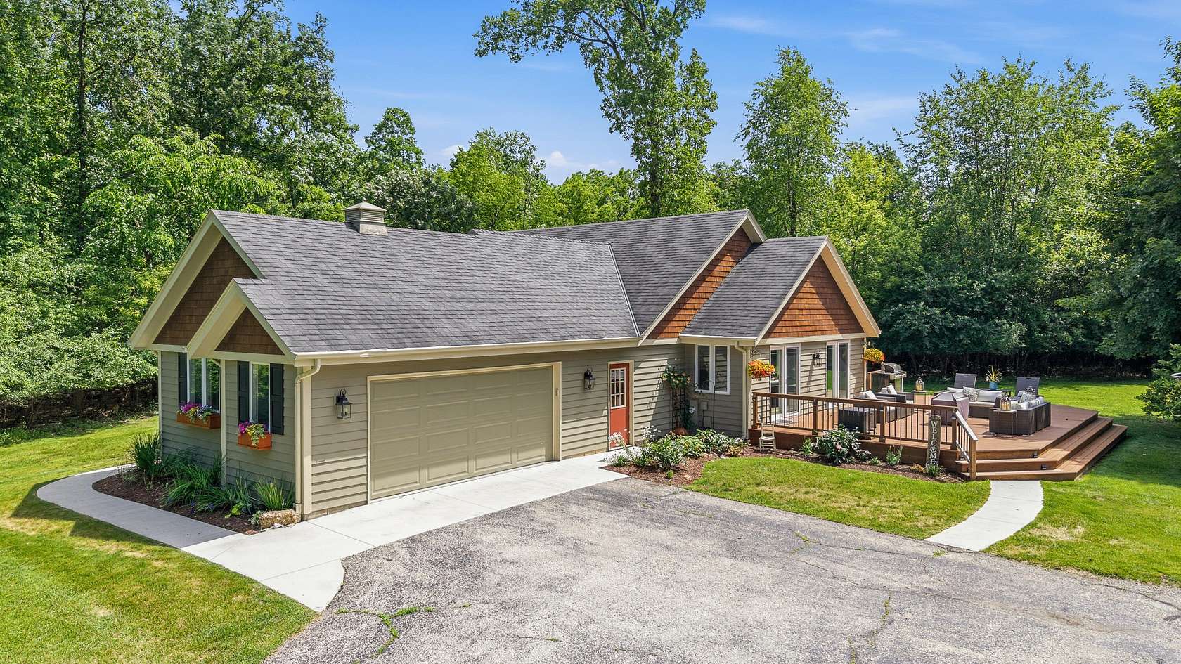 2.15 Acres of Land with Home for Sale in Oconomowoc, Wisconsin