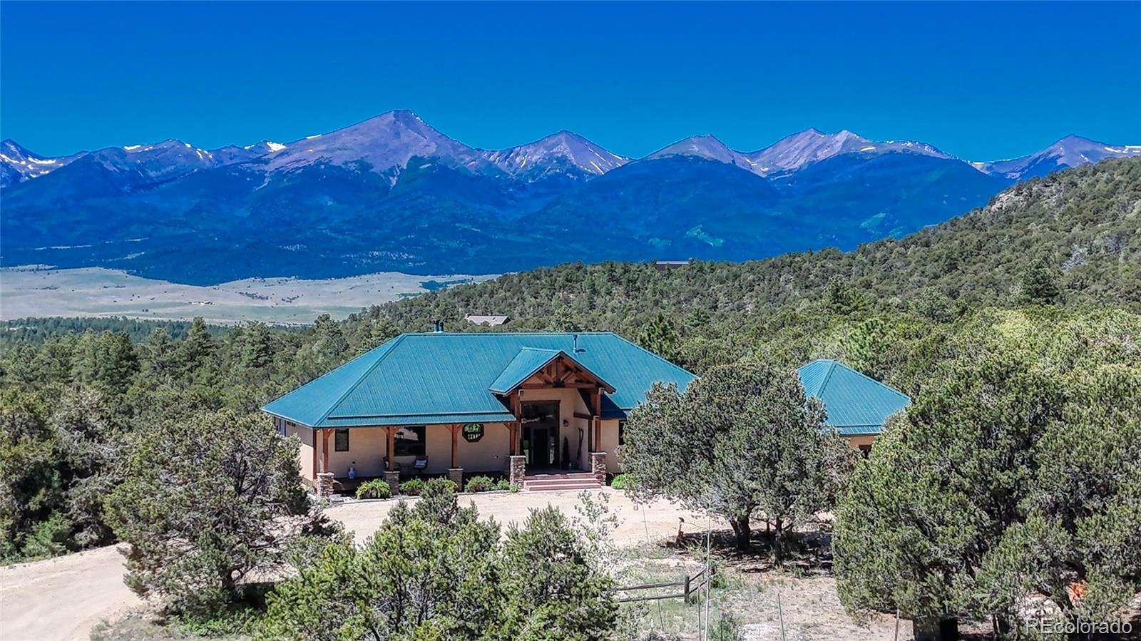 35.8 Acres of Land with Home for Sale in Westcliffe, Colorado