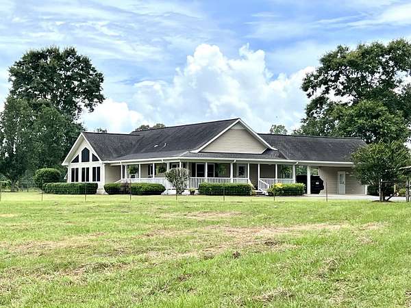 10.6 Acres of Recreational Land with Home for Sale in Andalusia, Alabama