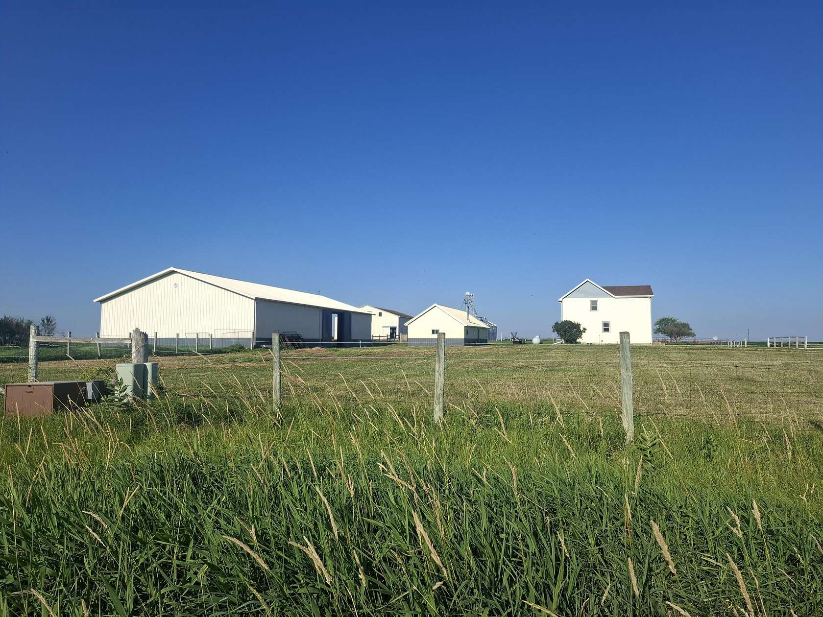 5.27 Acres of Land with Home for Sale in Barnard, South Dakota