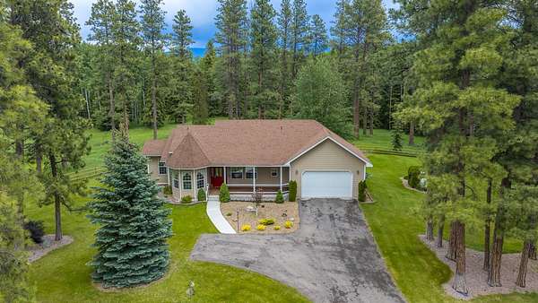 7.8 Acres of Land with Home for Sale in Kalispell, Montana