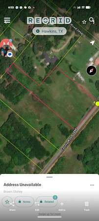 2 Acres of Residential Land for Sale in Hawkins, Texas