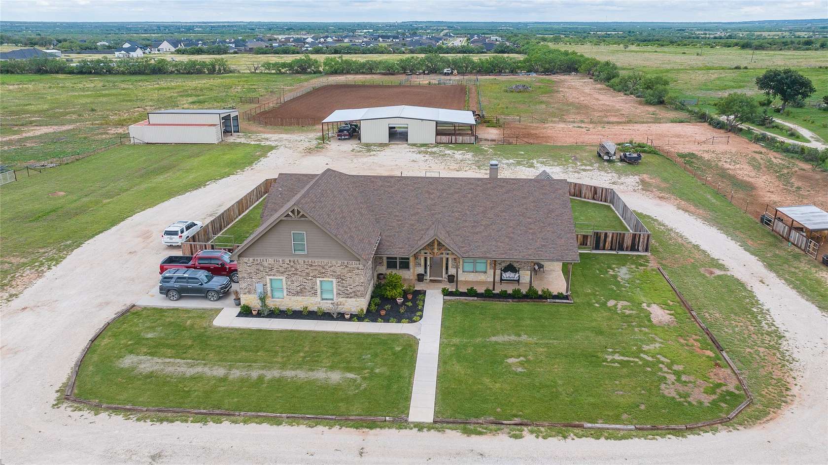 10 Acres of Land with Home for Sale in Abilene, Texas
