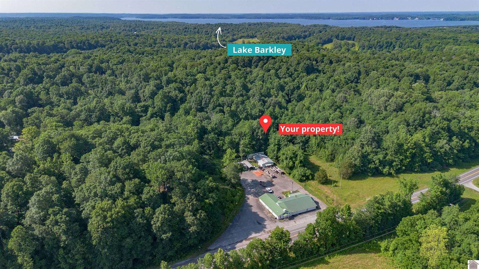 11.8 Acres of Improved Land for Sale in Kuttawa, Kentucky