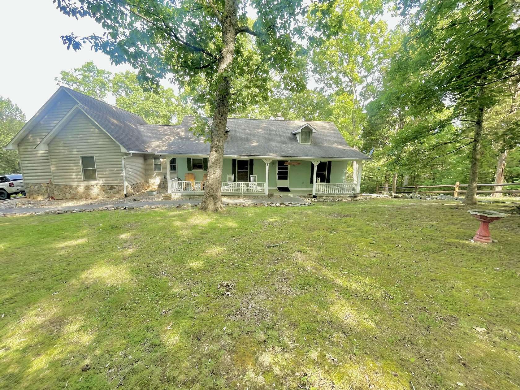 5.62 Acres of Land with Home for Sale in Dandridge, Tennessee