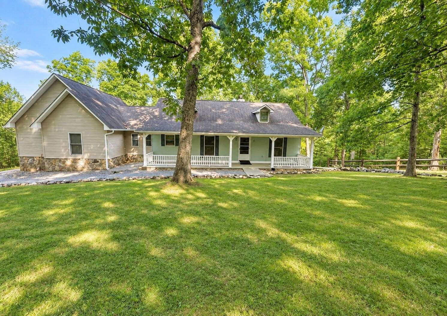 5.62 Acres of Land with Home for Sale in Dandridge, Tennessee