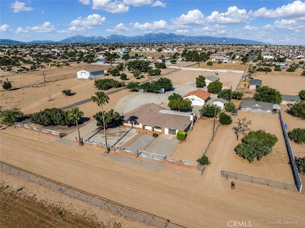 2.77 Acres of Land with Home for Sale in Hesperia, California