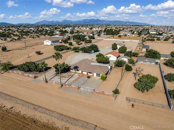 2.77 Acres of Land with Home for Sale in Hesperia, California