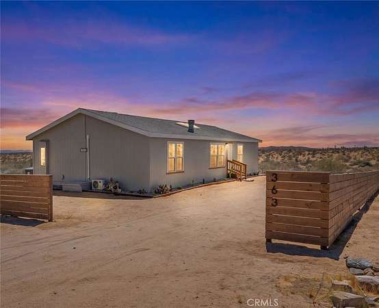 4 Acres of Land with Home for Sale in Yucca Valley, California