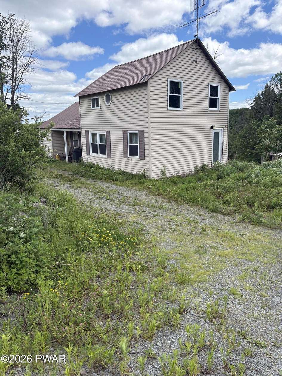 6.2 Acres of Land with Home for Sale in Equinunk, Pennsylvania