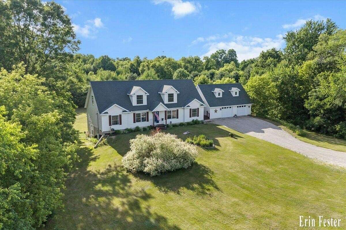 5 Acres of Land with Home for Sale in Rockford, Michigan