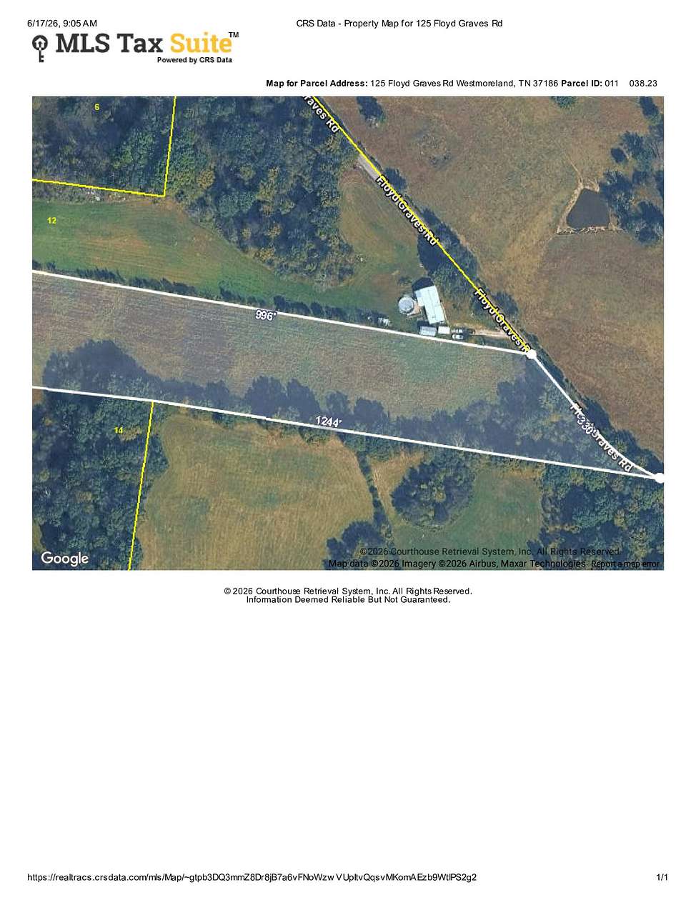 5 Acres of Land for Sale in Westmoreland, Tennessee