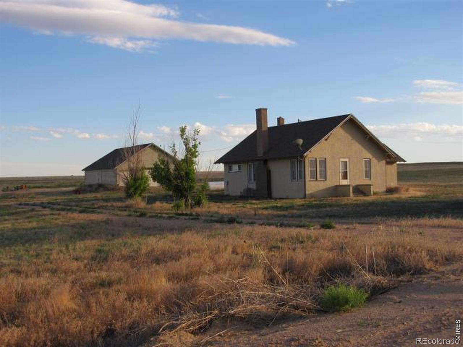 23 Acres of Recreational Land with Home for Sale in Wiggins, Colorado