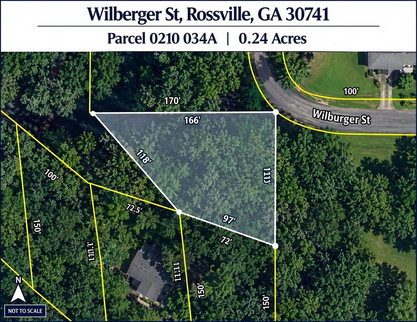 0.24 Acres of Residential Land for Sale in Rossville, Georgia