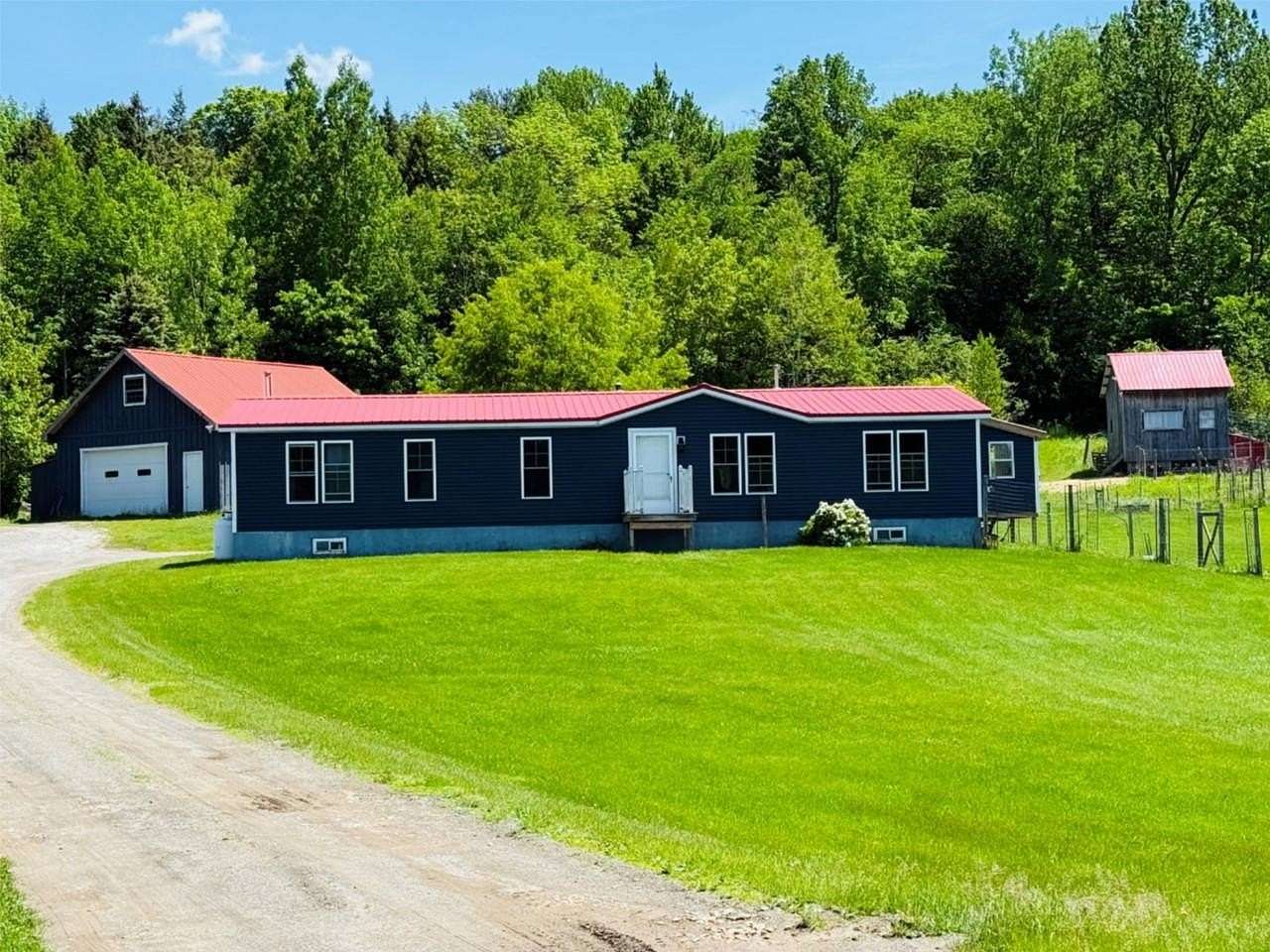 10 Acres of Land with Home for Sale in Enosburgh Town, Vermont