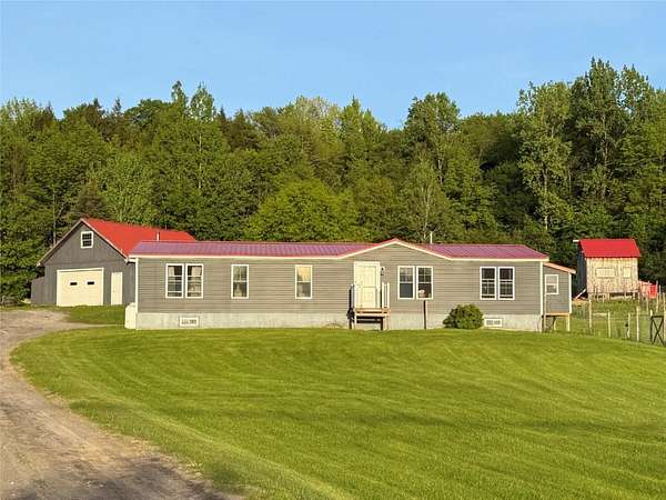 10 Acres of Land with Home for Sale in Enosburgh Town, Vermont