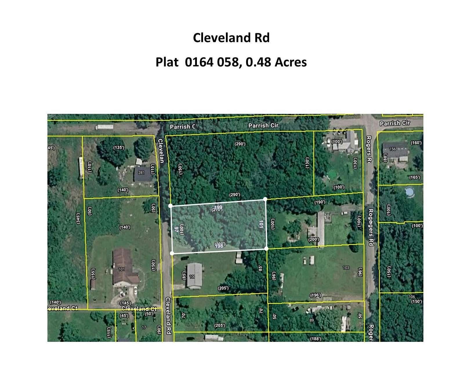 0.48 Acres of Residential Land for Sale in Chickamauga, Georgia